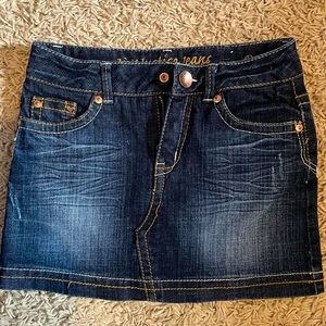 Girls 8 Justice Jean Skirt